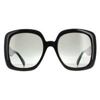 Gucci Sunglasses GG0713S 006 Shiny Black Grey Nylon Gradient