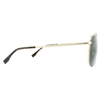 Lacoste Sunglasses L177SP 714 Gold Dark Green Polarized