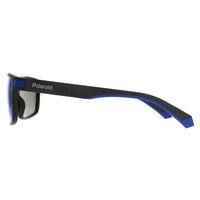 Polaroid Sunglasses PLD 2121/S 0VK 5X Matte Black Blue Blue Mirror Polarized