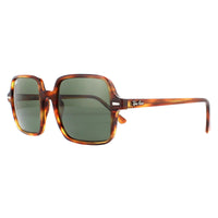 Ray-Ban Sunglasses RB1973 954/31 Striped Havana Green Classic G-15