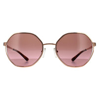 Michael Kors Sunglasses MK1072 110814 Rose Gold Brown Pink Gradient