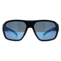 Smith Sunglasses Deckboss 0VK QG Matte Black Blue Blue Mirror Polarized Chromapop