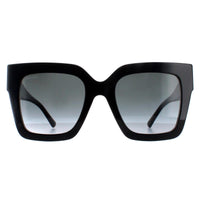 Jimmy Choo Sunglasses EDNA/S 807 9O Black Grey Gradient