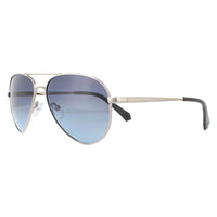 Polaroid Unisex Aviator Sunglasses PLD 6012/N/NEW 6LB WJ Ruthenium Grey Frame - Gradient Polarized Lens