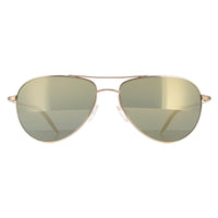 Oliver Peoples Sunglasses Benedict 1002 5264O9 18K Gold Plated G15 Goldtone VFX