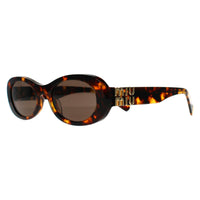 Miu Miu Sunglasses MU06ZS VAU06B Havana Dark Brown