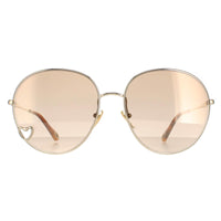 Chloe Sunglasses CH0027S 006 Gold Brown Light Gold Mirror