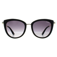 Guess Sunglasses GU7491 01B Shiny Black Gold Grey Gradient