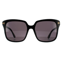 Tom Ford Sunglasses Faye FT0788 01A Shiny Black Smoke Grey