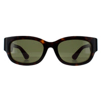 Gucci Sunglasses GG1667SK 002 Havana with Green and Red Green