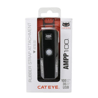 CatEye AMPP 100 Front Bike Light 100 Lumen USB Rechargeable Cycling IPX4