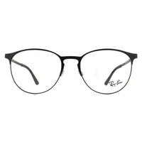 Ray-Ban 6375 Glasses Frames Black Top On Matte Black 53