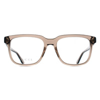 Gucci Glasses Frames GG2131O 007 Transparent Brown Men