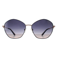 Guess Sunglasses GU7907 20B Shiny Grey Gold Smoke Gradient