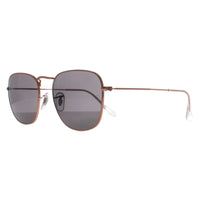 Ray-Ban Sunglasses RB3857 Frank 9202B1 Rose Gold Dark Grey