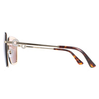 Bvlgari Sunglasses BV6151B 278/13 Pale Gold Brown Gradient