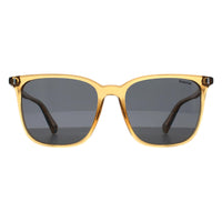 Polaroid Sunglasses PLD 6226/S 10A M9 Transparent Beige Grey Polarized