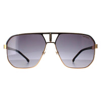 Carrera Sunglasses 1062/S SAO 9O Matte Black and Gold Dark Grey Gradient