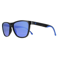 Carrera Sunglasses 8058/S D51 Z0 Black Blue Blue Mirror