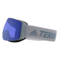 Adidas Ski Goggles SP0053 21X White Blue Mirror
