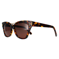 Cutler and Gross Sunglasses 1283 002 Gold Tortoiseshell Brown