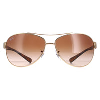 Ray-Ban Sunglasses 3386 Gold Brown Gradient 001/13