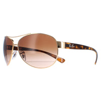 Ray-Ban Sunglasses 3386 Gold Brown Gradient 001/13