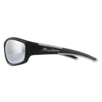 Montana Sunglasses SP311C Black Rubber Revo Silver Mirror Polarized