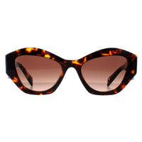 Prada Sunglasses PR07YS VAU6S1 Honey Havana Brown Gradient
