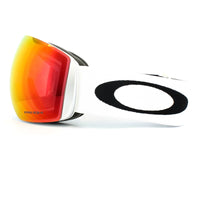 Oakley Ski Goggles Flight Deck OO7050-35 Matt White Prizm Torch Iridium