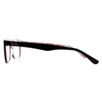 Ray-Ban Glasses Frames 5228 5014 Top Black On Texture White 53mm