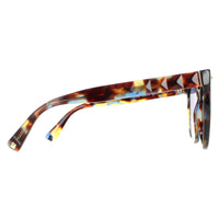 Valentino Sunglasses VA4083 50684L Havana Multicolour Blue Gradient