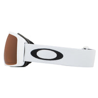 Oakley Ski Goggles Flight Tracker XS OO7106-11 Matte White Prizm Snow Persimmon