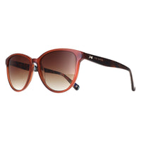 Ted Baker Sunglasses TB1763 Flori 111 Gloss Crystal Amber Brown Brown Gradient