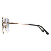 Jimmy Choo Sunglasses OLLY/S 2M2 9O Black Gold Dark Grey Gradient