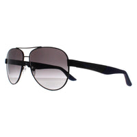 Salvatore Ferragamo Sunglasses SF275S 002 Matte Black Grey Gradient