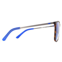 Police Sunglasses SPL567 Edge 5 7VEB Havana Rubberized Blue