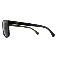 Emporio Armani Sunglasses EA4129 504287 Matte Black Grey Gradient