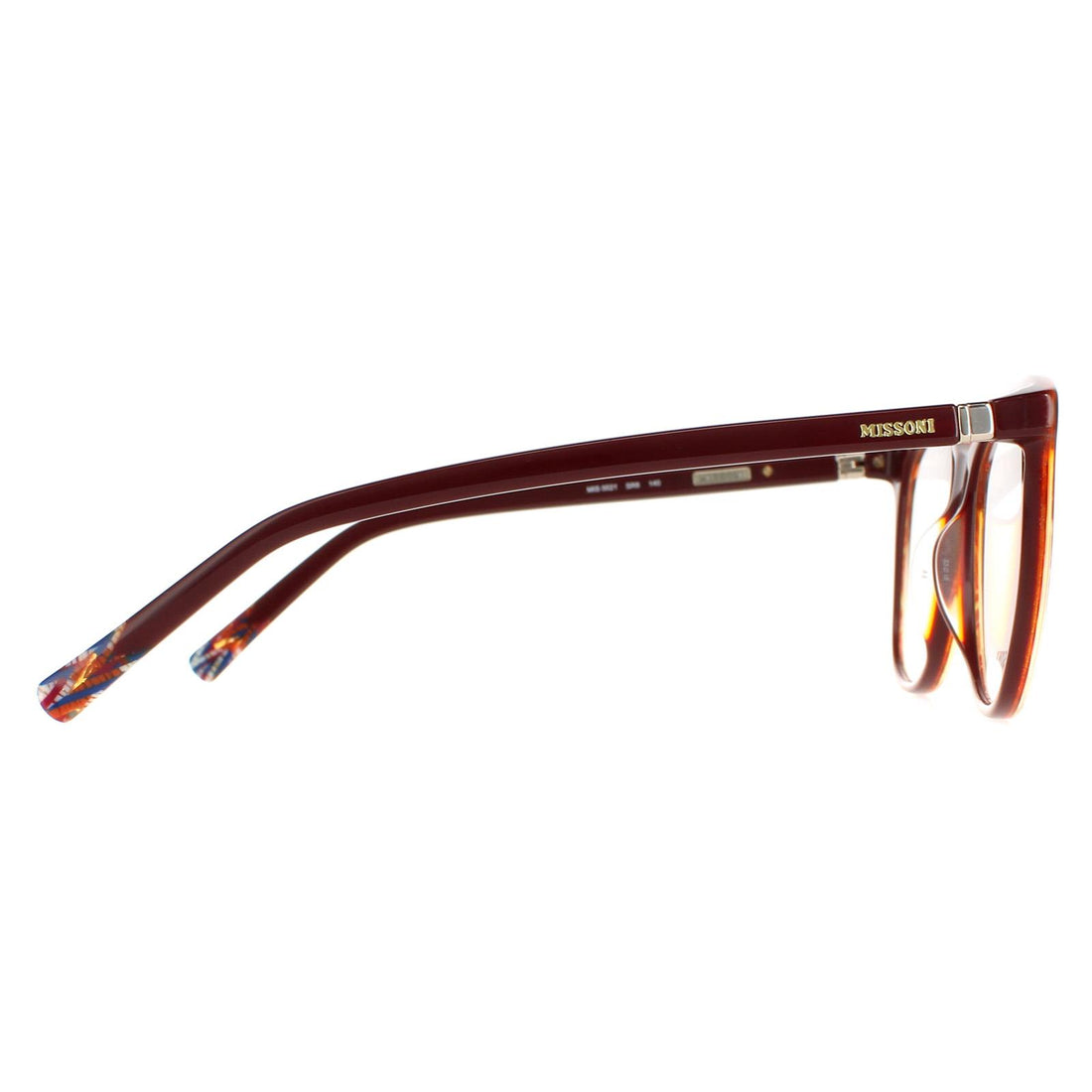 Missoni Glasses Frames MIS 0021 SR8 Burgundy Patterned Women