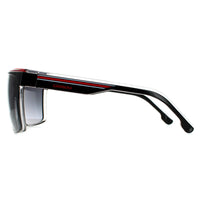 Carrera Sunglasses 22/N T4O 9O Black Crystal White Red Dark Grey Gradient