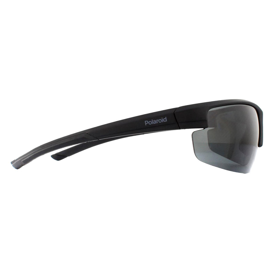 Polaroid Sport Sunglasses 7027/S 807 M9 Black Grey Polarized