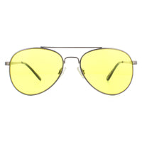 Eyelevel Sunglasses Night Driver 1 Gunmetal and Grey Night Vision Yellow Glasses