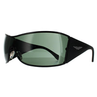 Police Sunglasses S8103V 0531 Semi Matte Black Grey Green