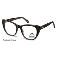 Montana Glasses Frames MA35 A Shiny Dark Turtle Women