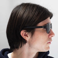 Polo Ralph Lauren Sunglasses PH3119 903881 Matte Black Grey Polarized