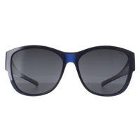 INVU Sunglasses E2102 F Transparent Blue Blue Polarized