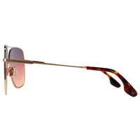 Victoria Beckham Sunglasses VB132S 711 Gold Brown Gradient