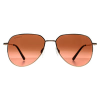 Serengeti Sunglasses Haywood Small SS544006 Shiny Rose Gold Drivers Gradient