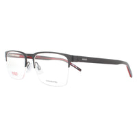 Hugo by Hugo Boss Glasses Frames HG 1076 BLX Matte Black Red Men