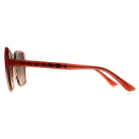 Guess Sunglasses GU00100 74B Crystal Pink Grey Blue